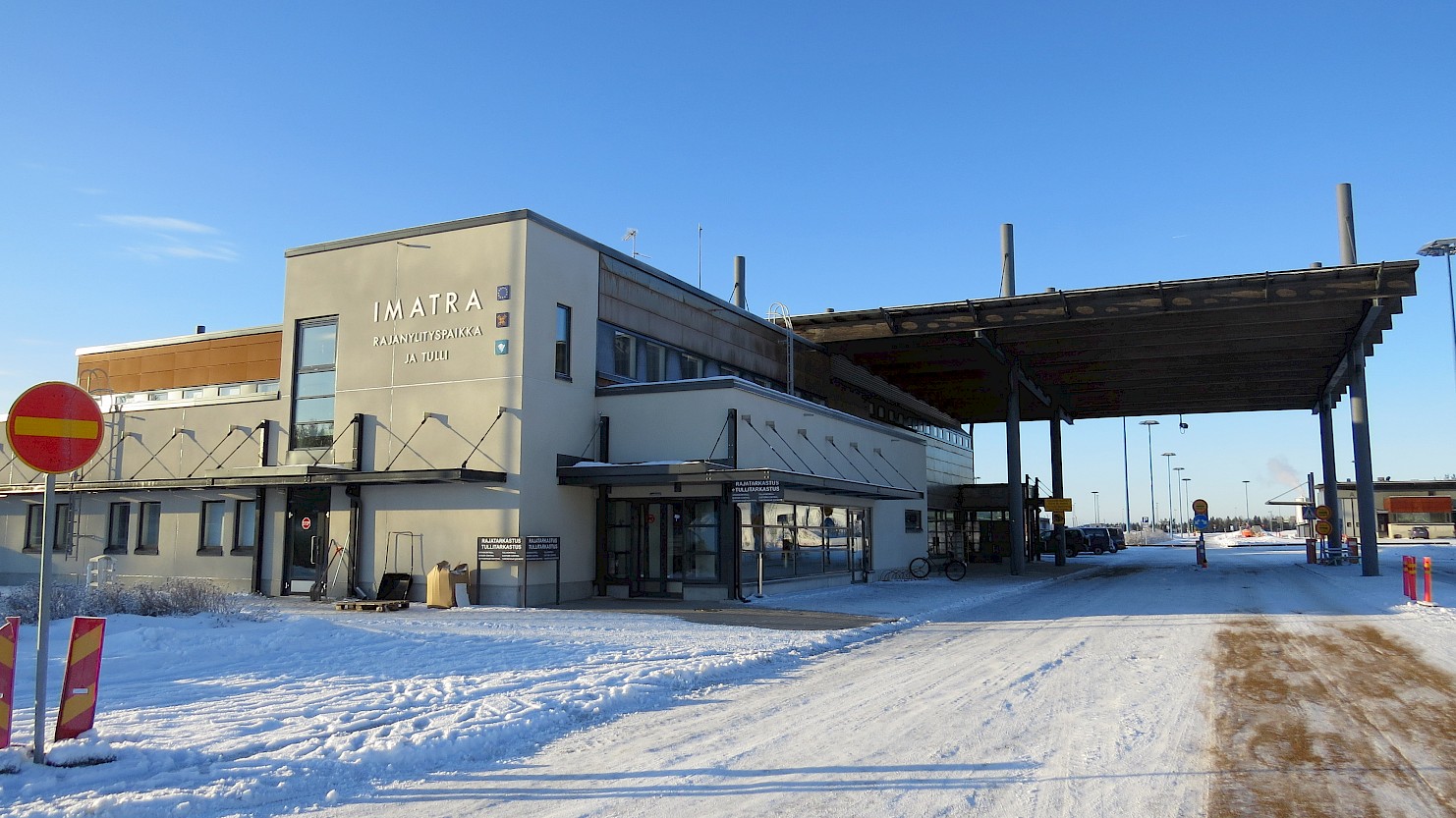 Photograph of Imatra border crossing point